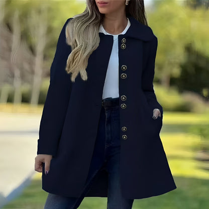 Amelia - Elegante und stilvolle Fleece-Strickjacke für Damen