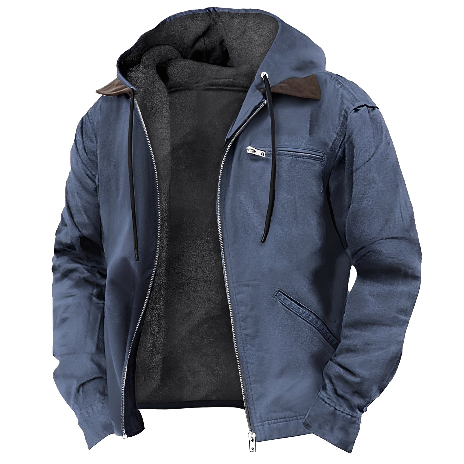 Dwayne - Kuschelige Herren-Kapuzenjacke