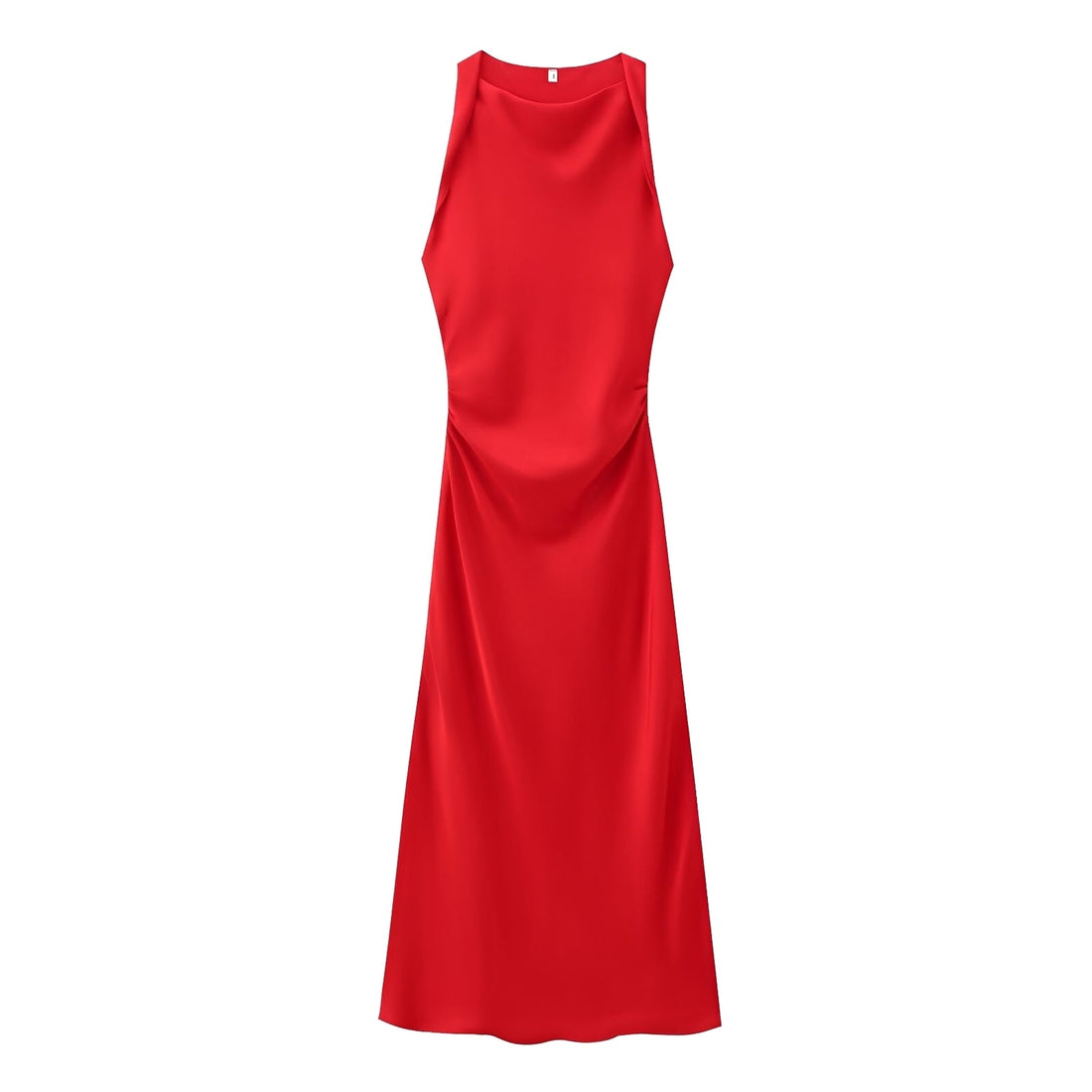 Veronica - Stilvolles Neckholder-Midikleid für Damen