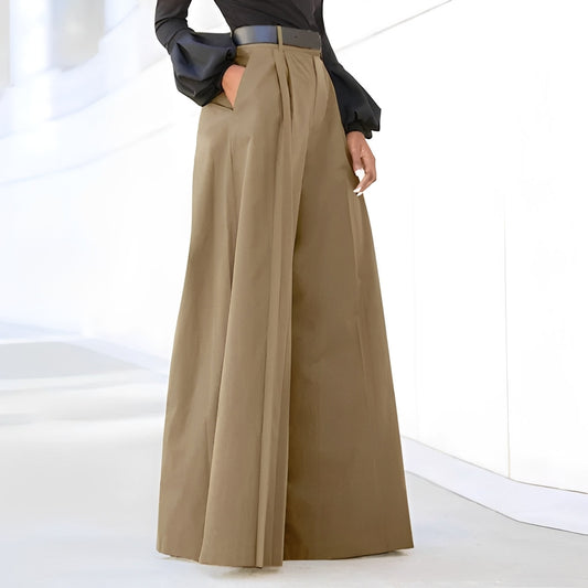 Ashley - Modische, locker geschnittene Damen-Schlaghose