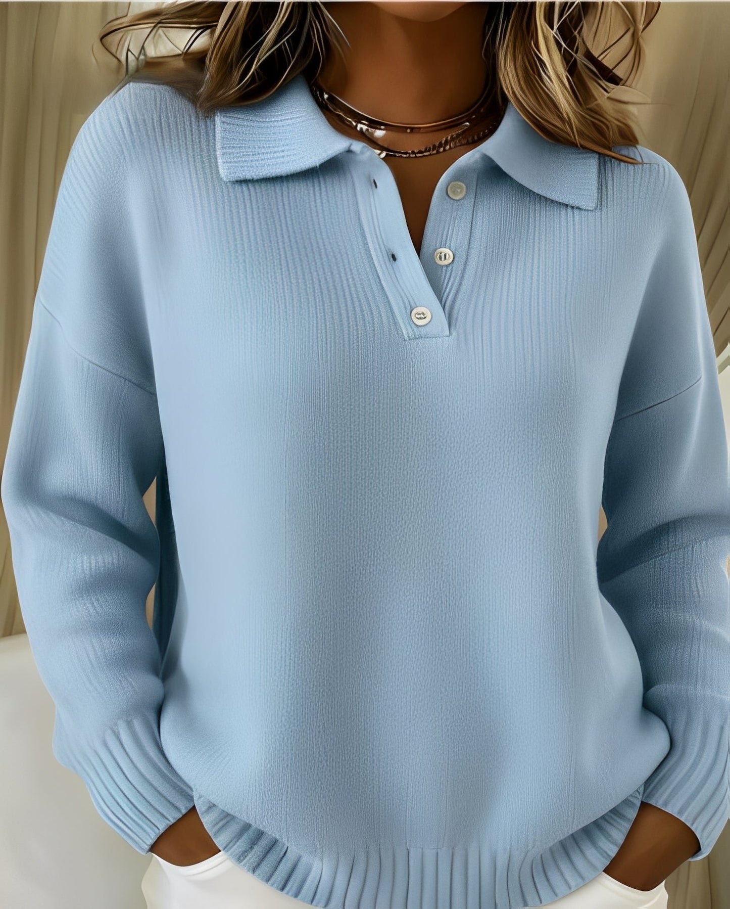 Yancy - Eleganter Damen-Cardigan mit weiter Passform