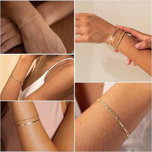 Vernetta – Set von eleganten Armbändern