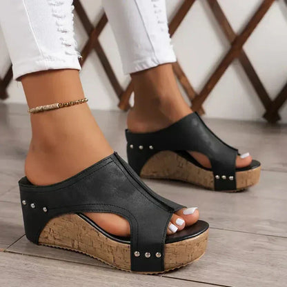 Luna - Orthopädische Plateau-Sandalen mit trendigem Stil