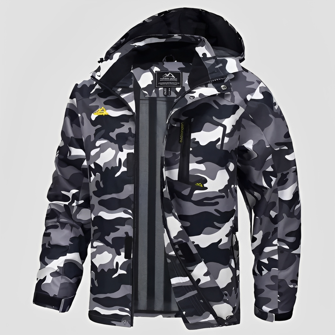 Febous - Trendige Herren-Winterjacke