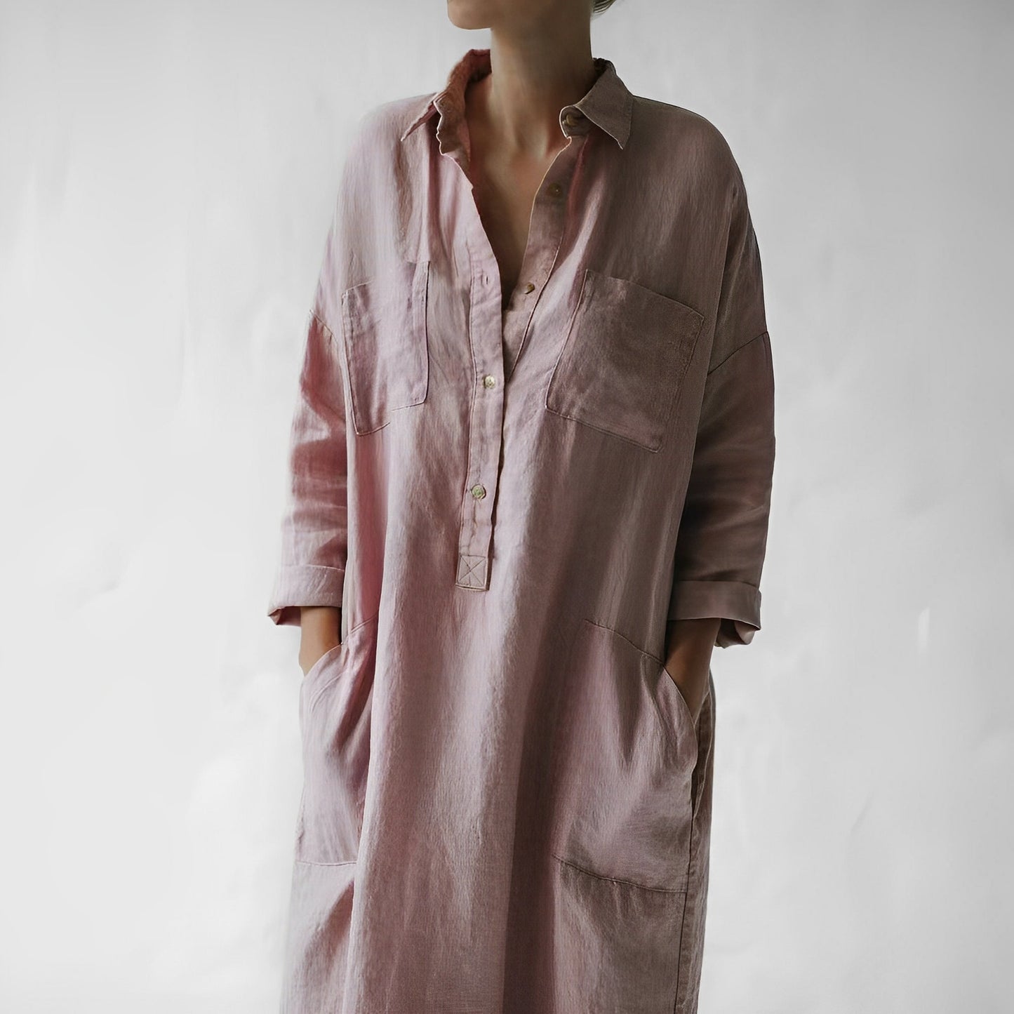 Justina - Luftiges Hemdkleid