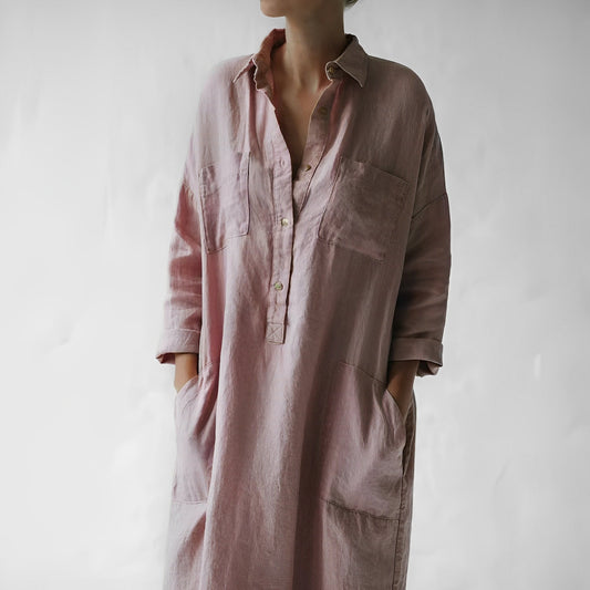 Justina - Luftiges Hemdkleid
