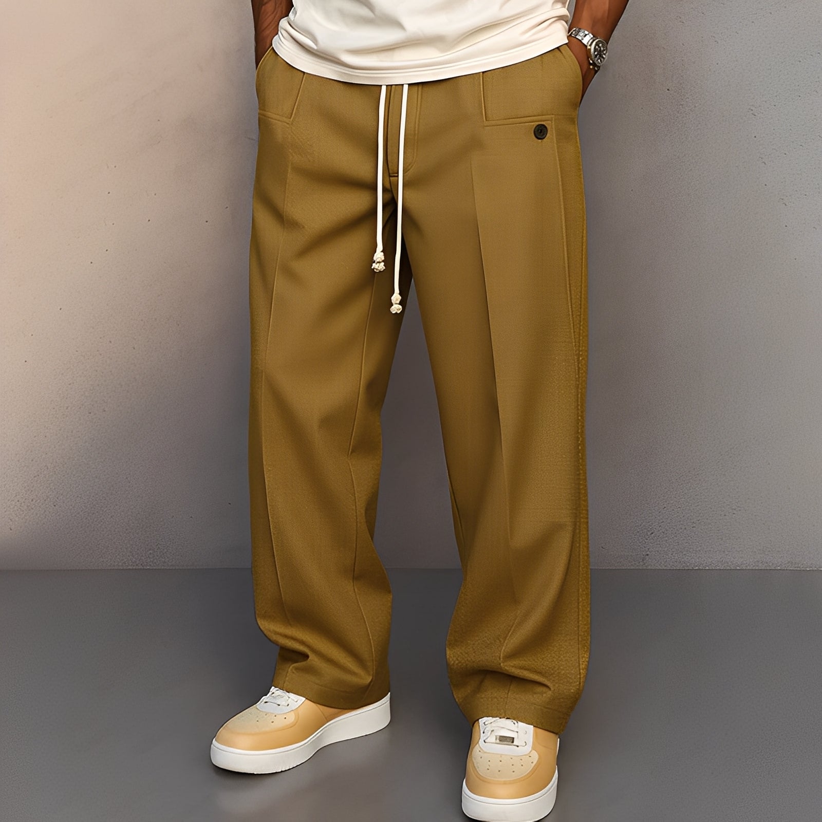 Henri - Bequeme Herrenhose mit Kordelzug