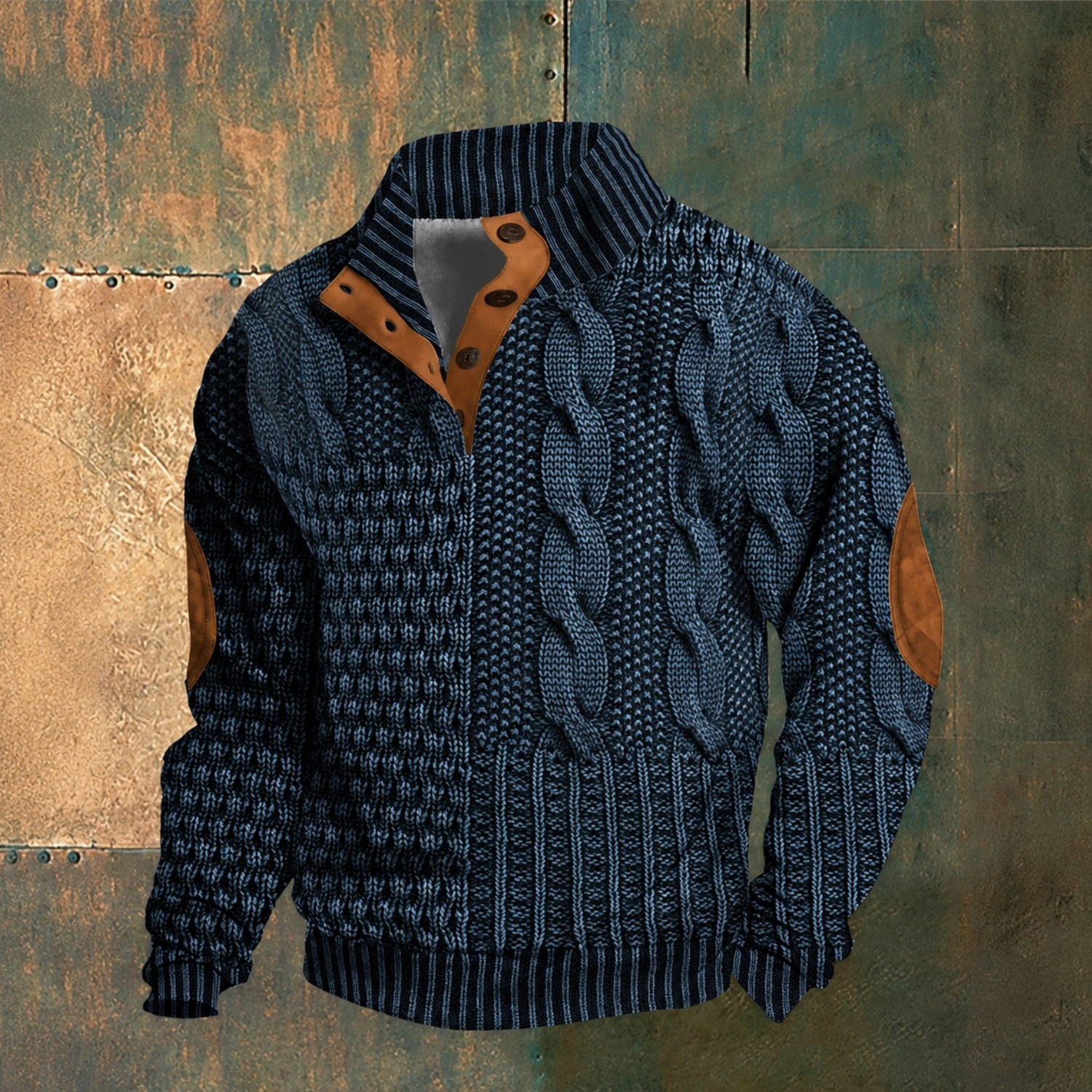 Ronald - Stilvoller, gemütlicher Pullover