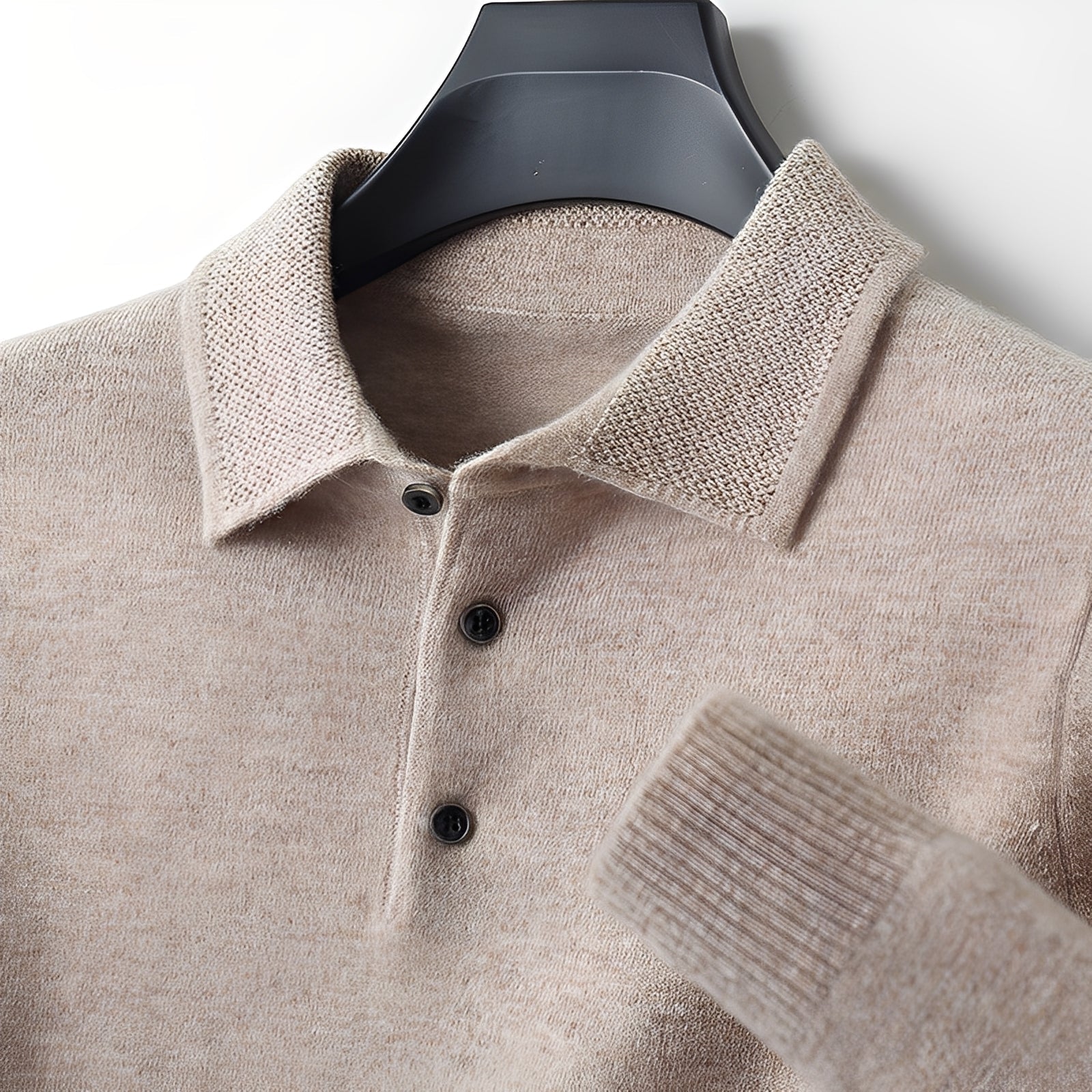 Romilly - Schicker Herrenpullover mit Polokragen