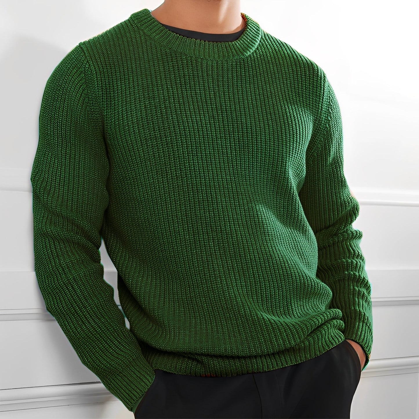Floyd - Bequemer Herren-Strickpullover mit Rundhalsausschnitt