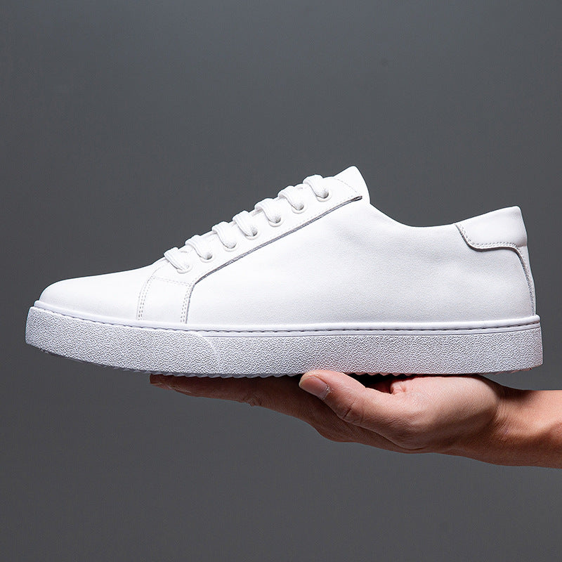 Daniel - Moderner Sneaker aus gebürstetem Leder für Herren