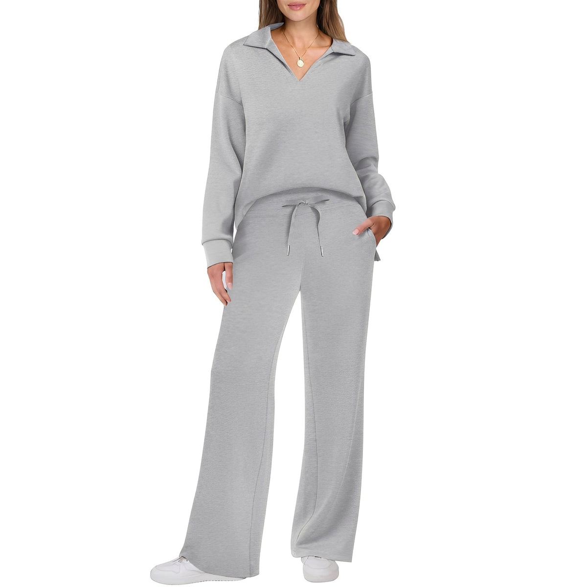 Carmena - Bequemes und warmes Hosen-Set
