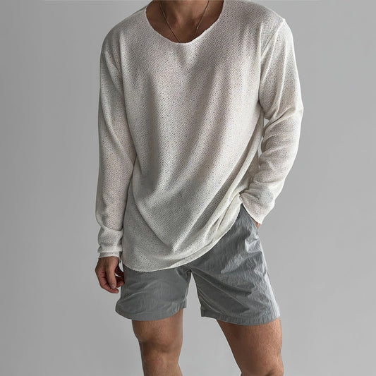 Carter - Bequemes Langarmpullover für Herren