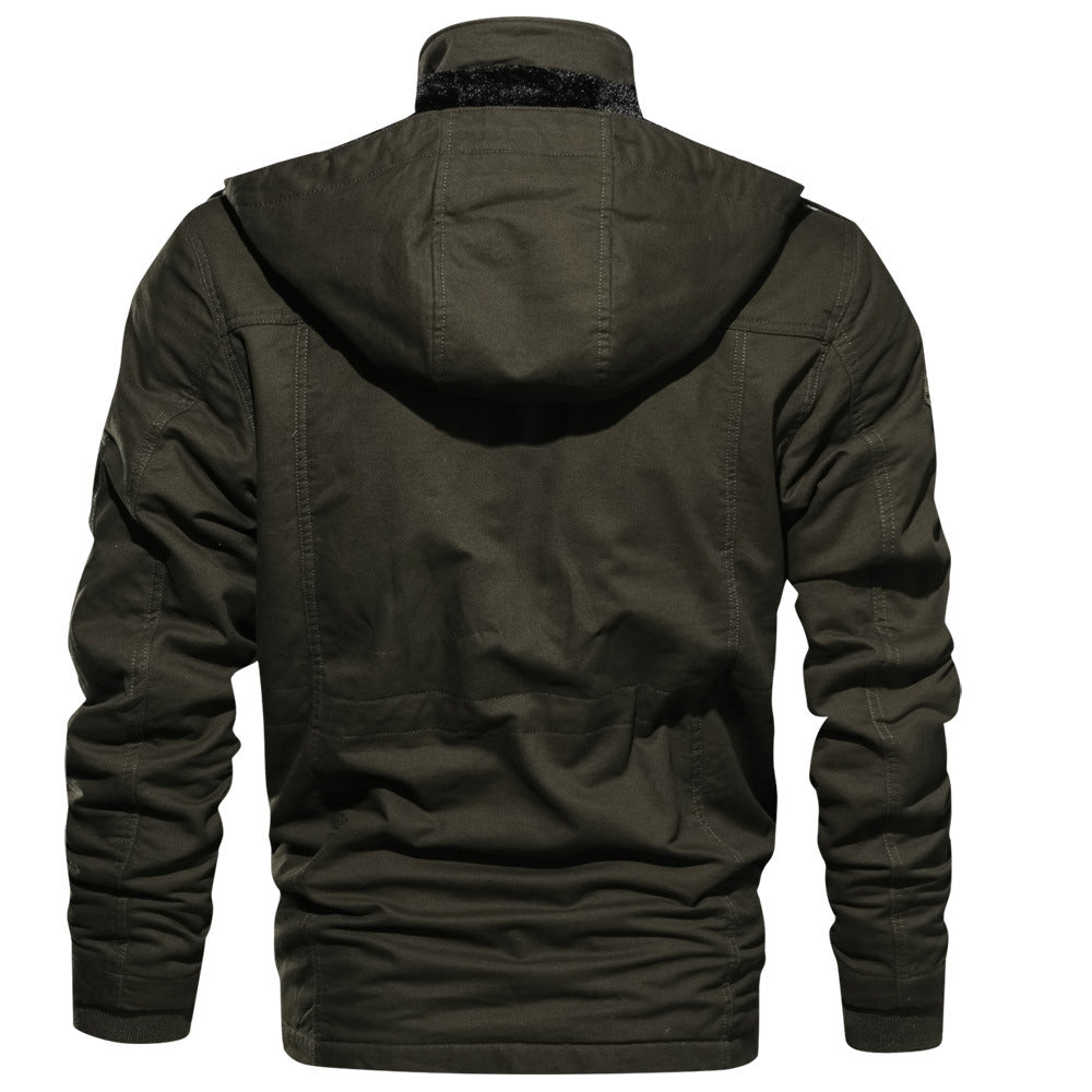 Dawson - Herren-Winterjacke wasserdicht und warm gefüttert mit Fleece