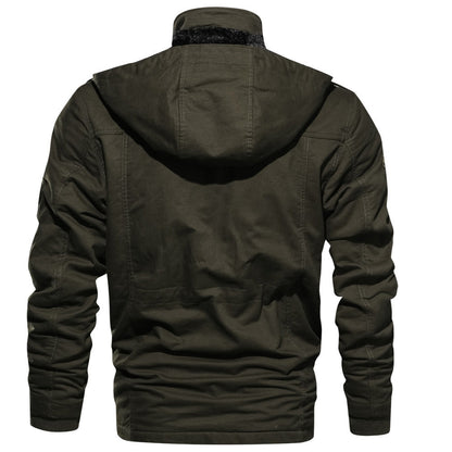 Dawson - Herren-Winterjacke wasserdicht und warm gefüttert mit Fleece
