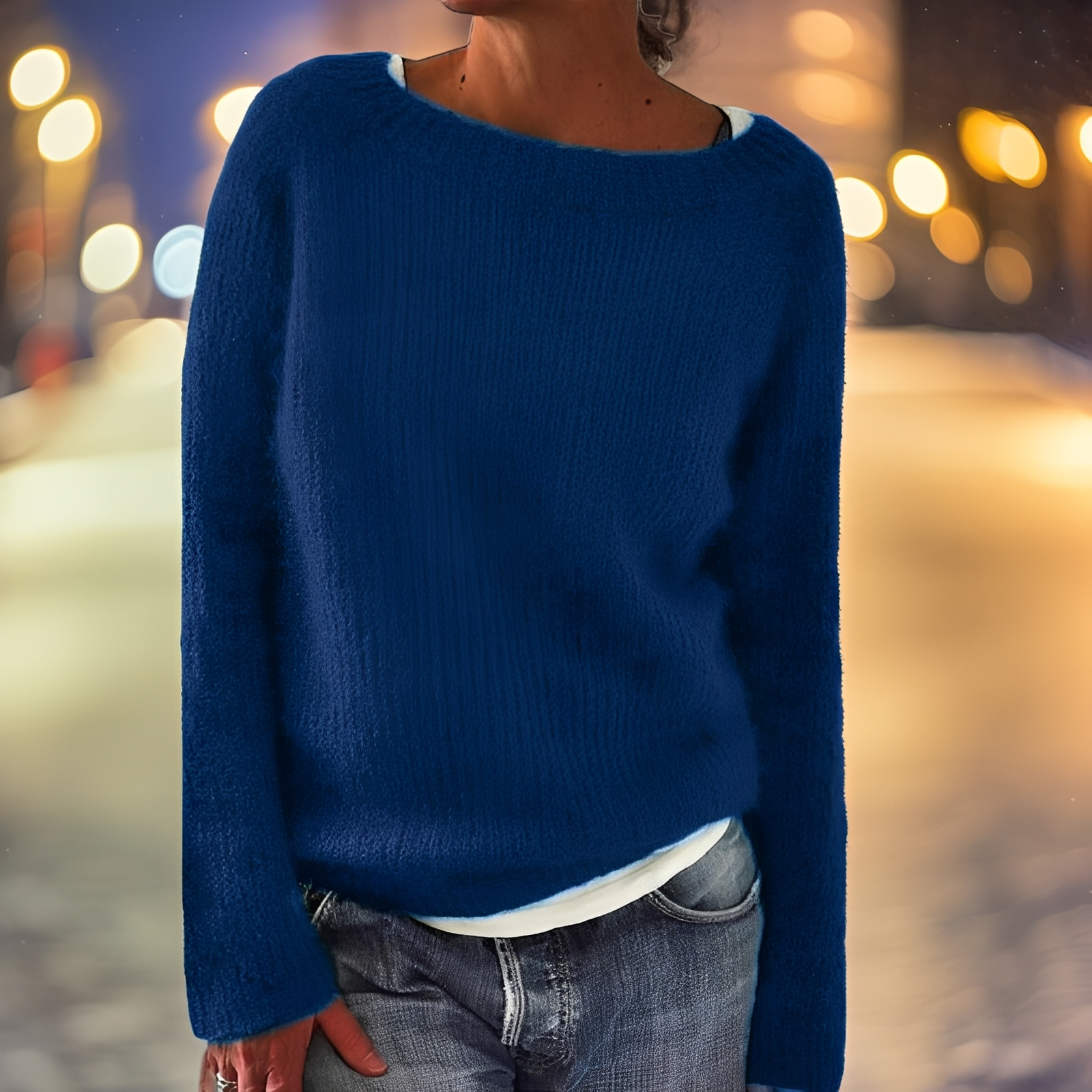 Abeeha - Damenpullover mit angenehmer Passform
