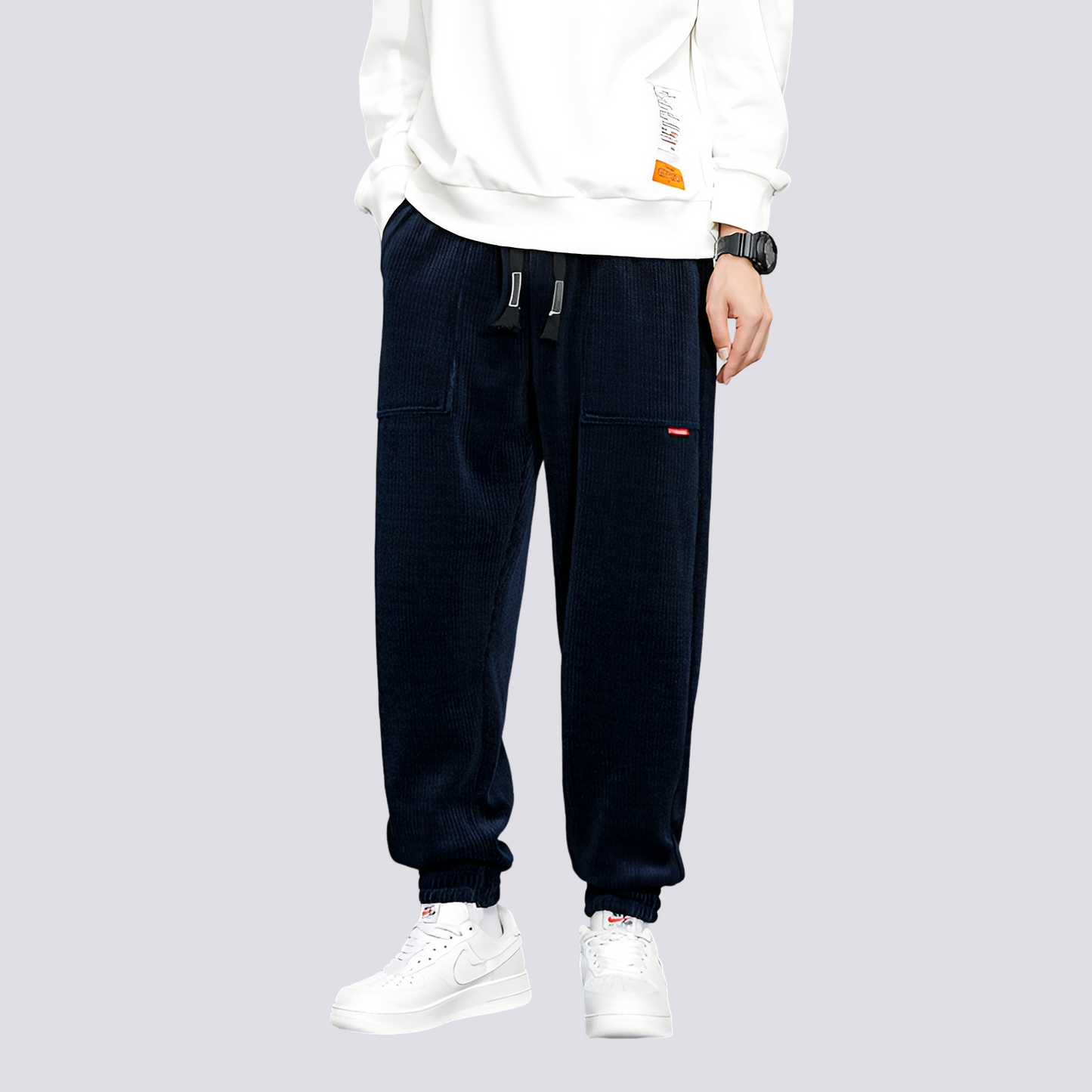 Benji - Komfortable Cord-Jogginghose für Herren
