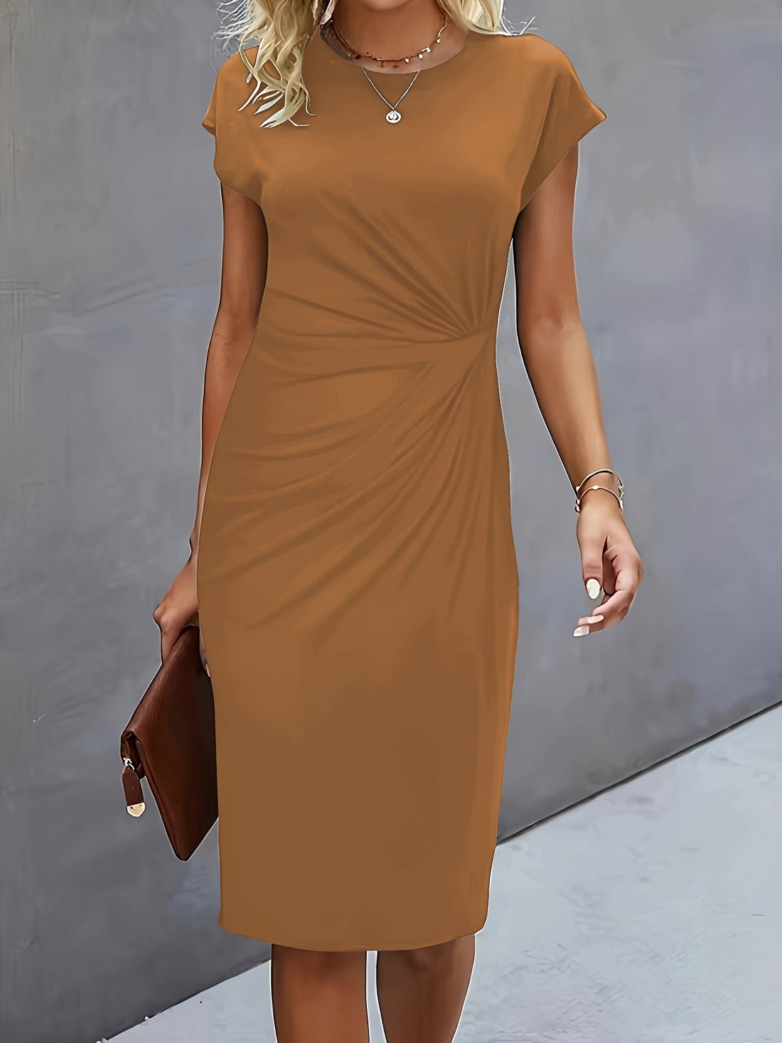 Christina - Damenkleid mit elegantem Knotenakzent