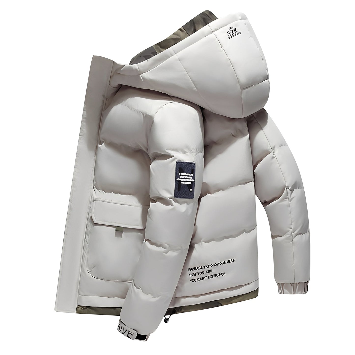 Austin - Moderne und warme Herren-Kapuzenjacke