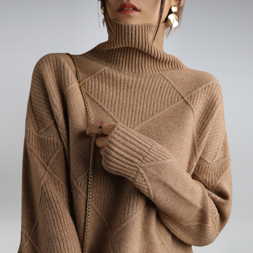 Camille - Eleganter und bequemer Rollkragenpullover
