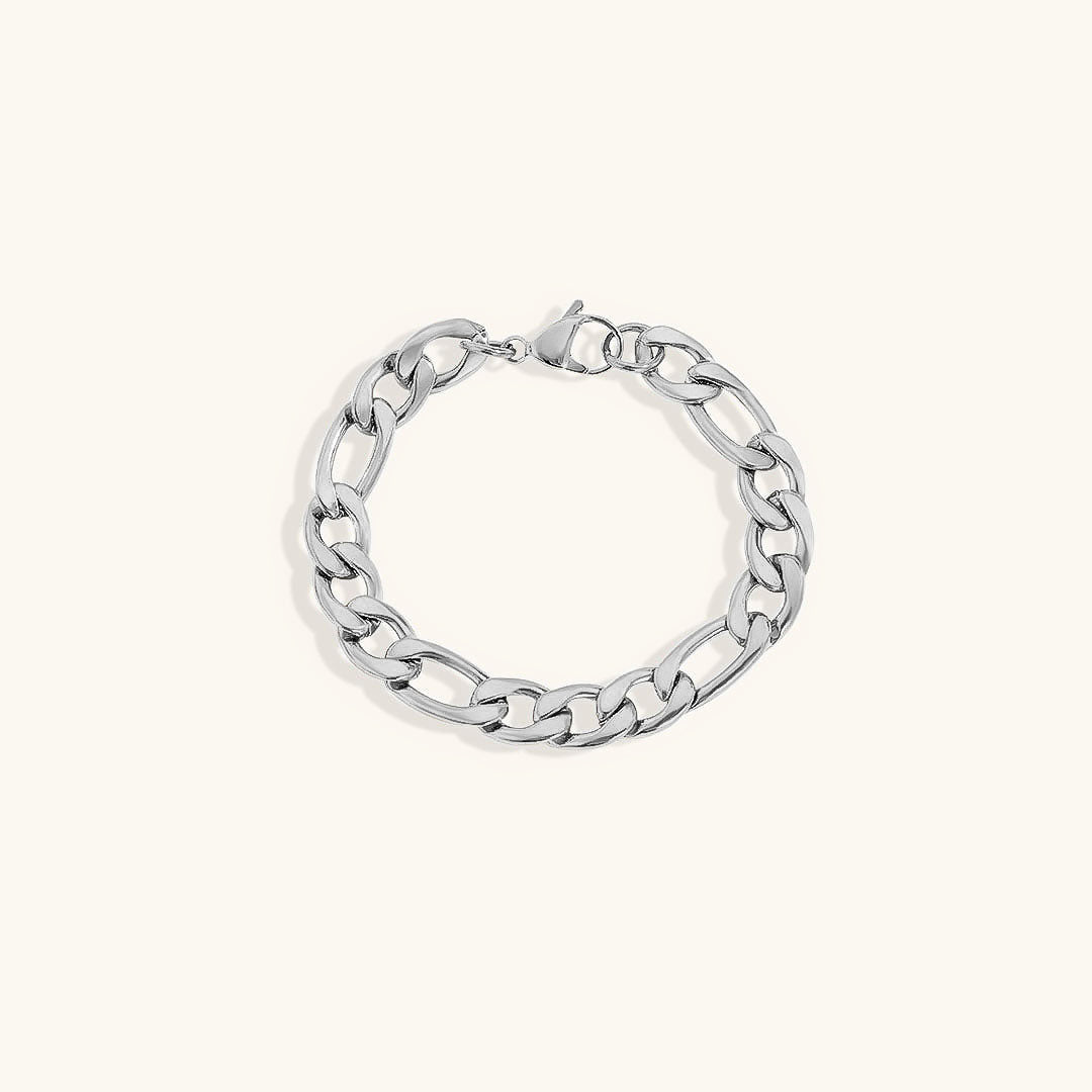 Saturn - Armband aus goldener Kette