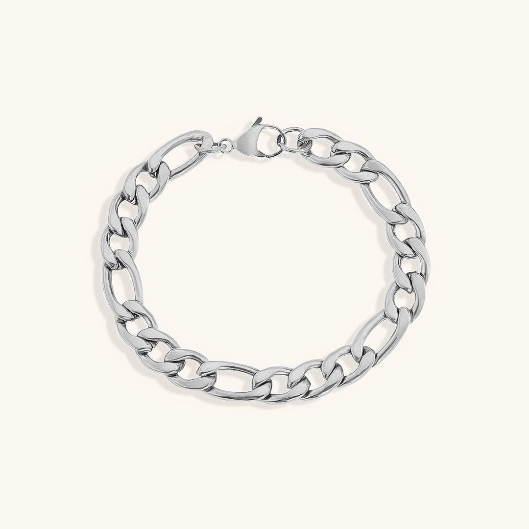 Saturn - Armband aus goldener Kette