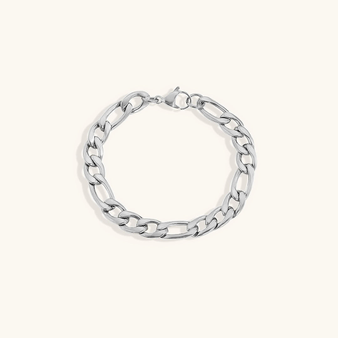 Saturn - Armband aus goldener Kette