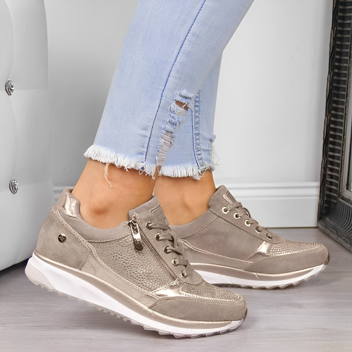 Pro Schuhe – Bequeme Schuhe mit Reißverschluss
