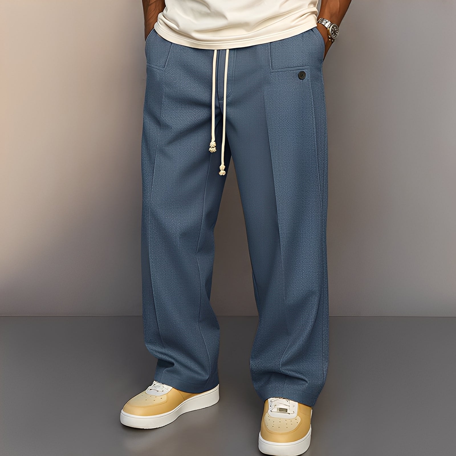 Kevin - Herrenhose mit bequemer und lockerer Passform