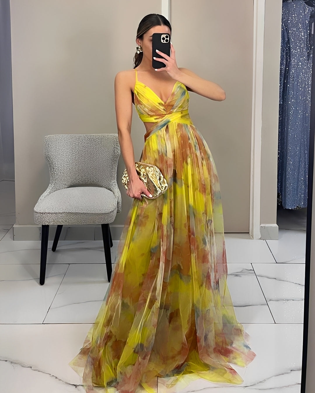 Fatima - Stilvolles Damen-Maxikleid