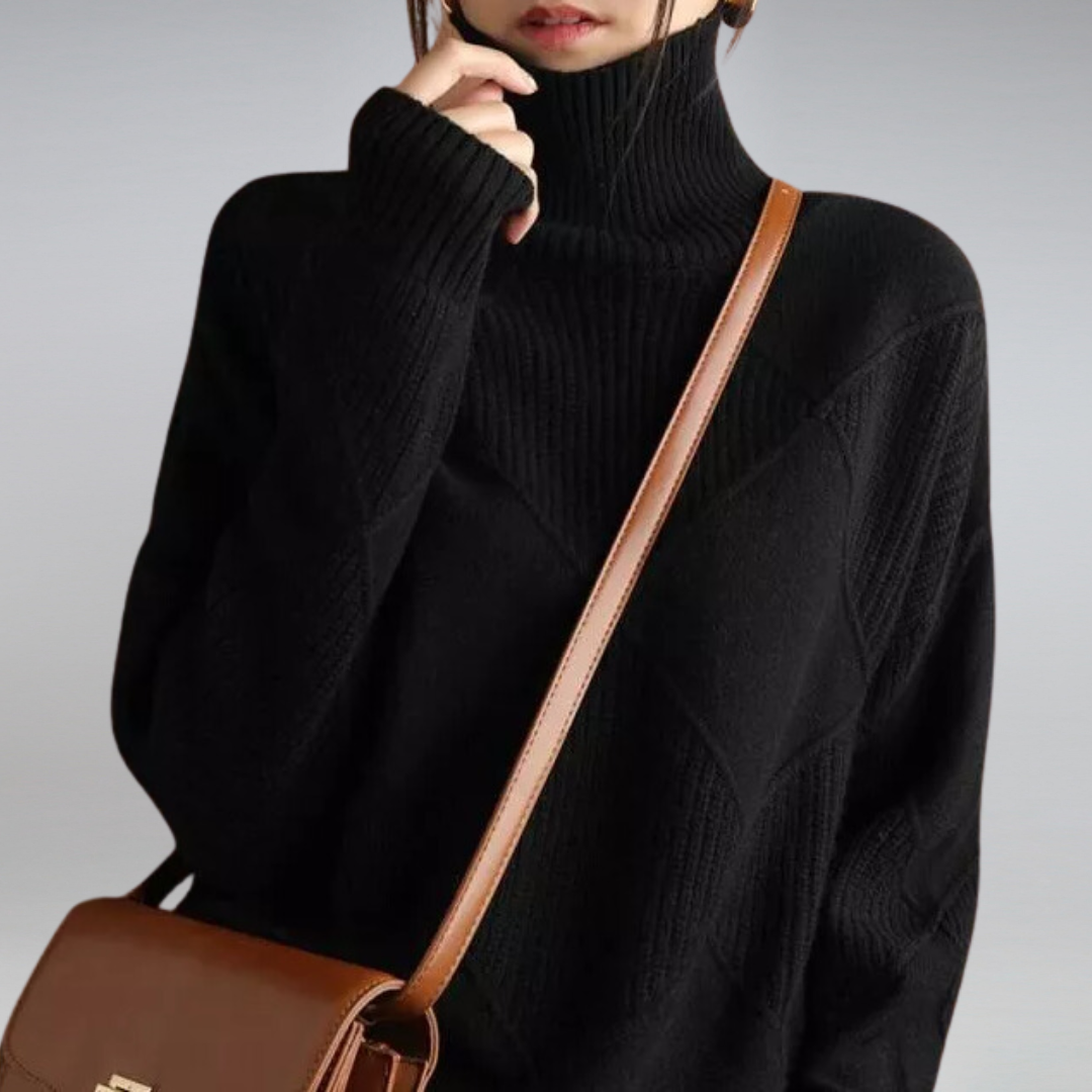 Camille - Damen Rollkragenpullover