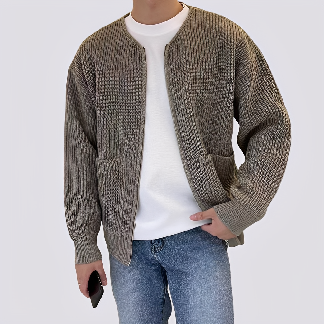 Willy - Bequeme Jacke mit Reißverschluss