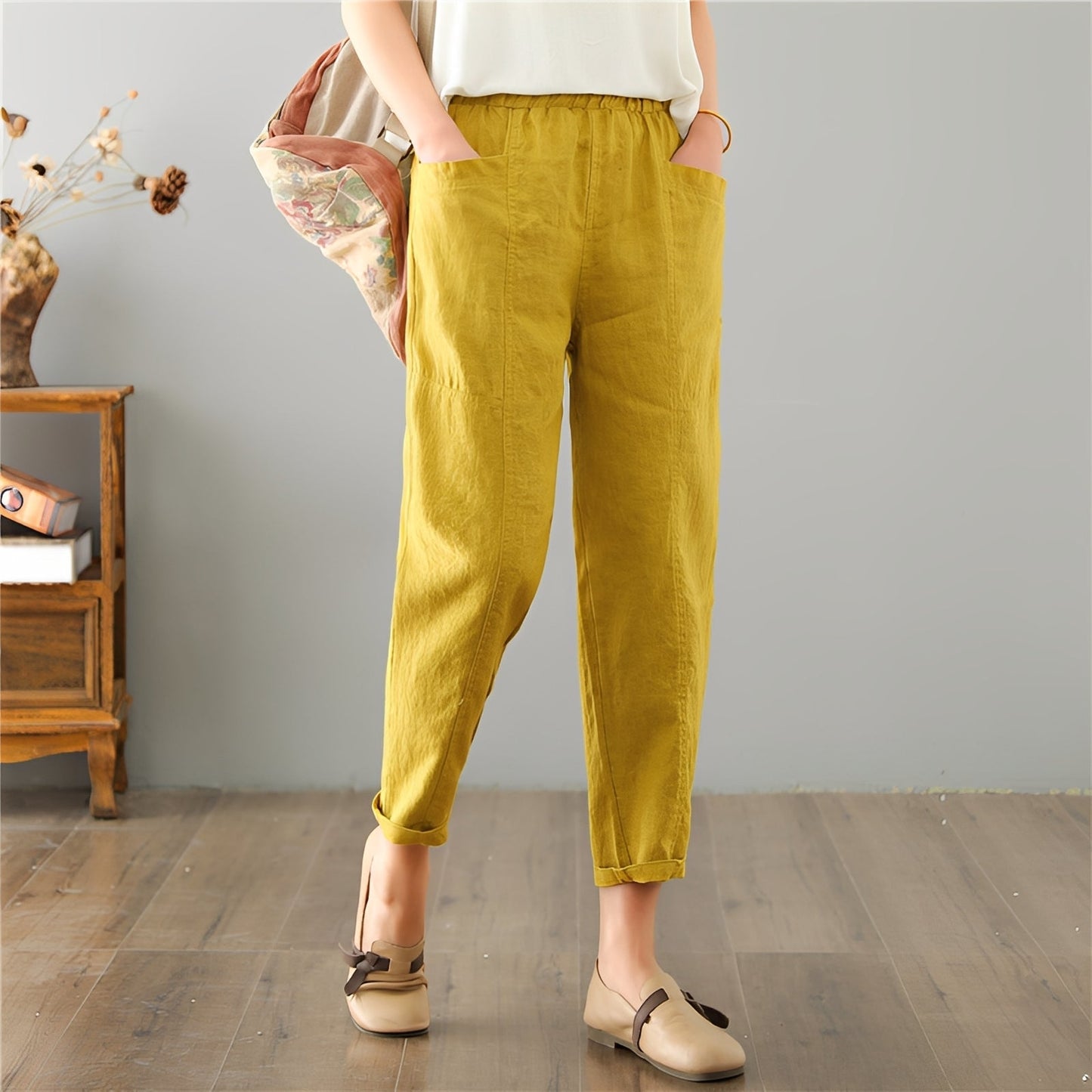 Gretchen - Lässige Hose mit Taschen für Frauen