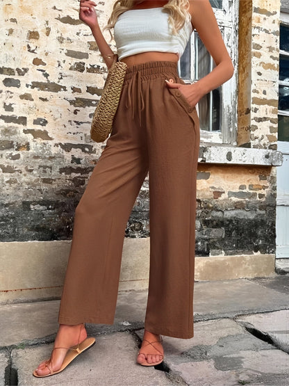 Allie - Weite, schicke Hose mit hoher Taille für Damen