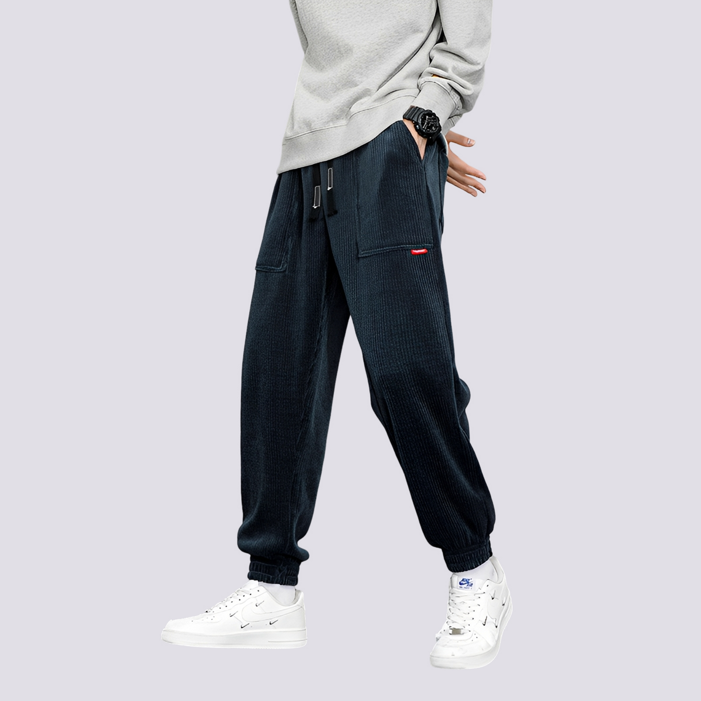 Benji - Komfortable Cord-Jogginghose für Herren