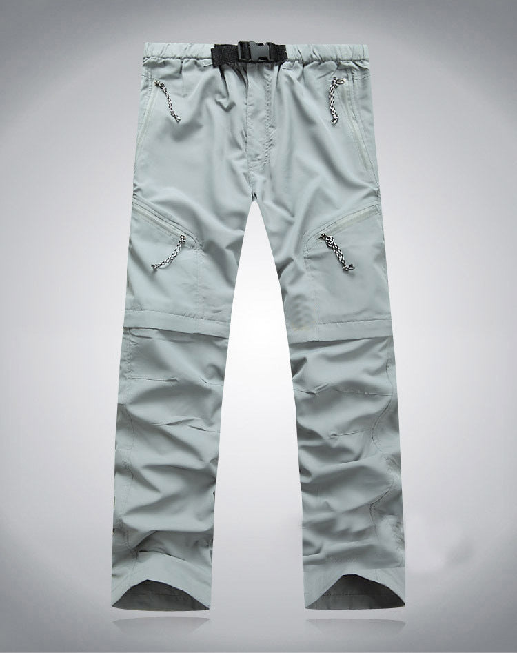 Derryl - Bequeme elastische Zip-Off-Hose für Männer
