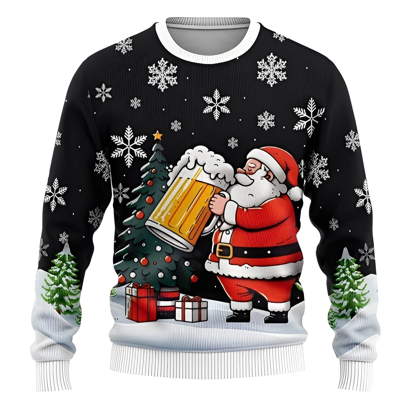 Foster - Moderner Weihnachtspullover