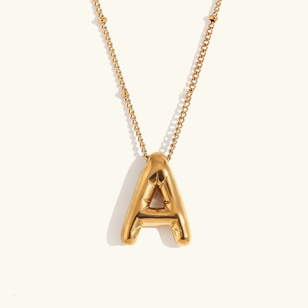 Goldenes Anfangs-Collier Balloon