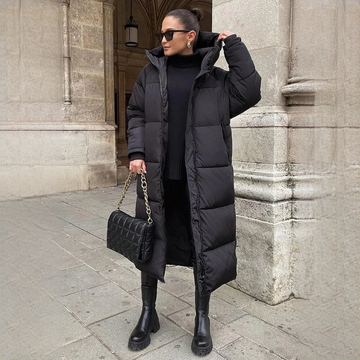 Alyce - Bequemer langer Mantel