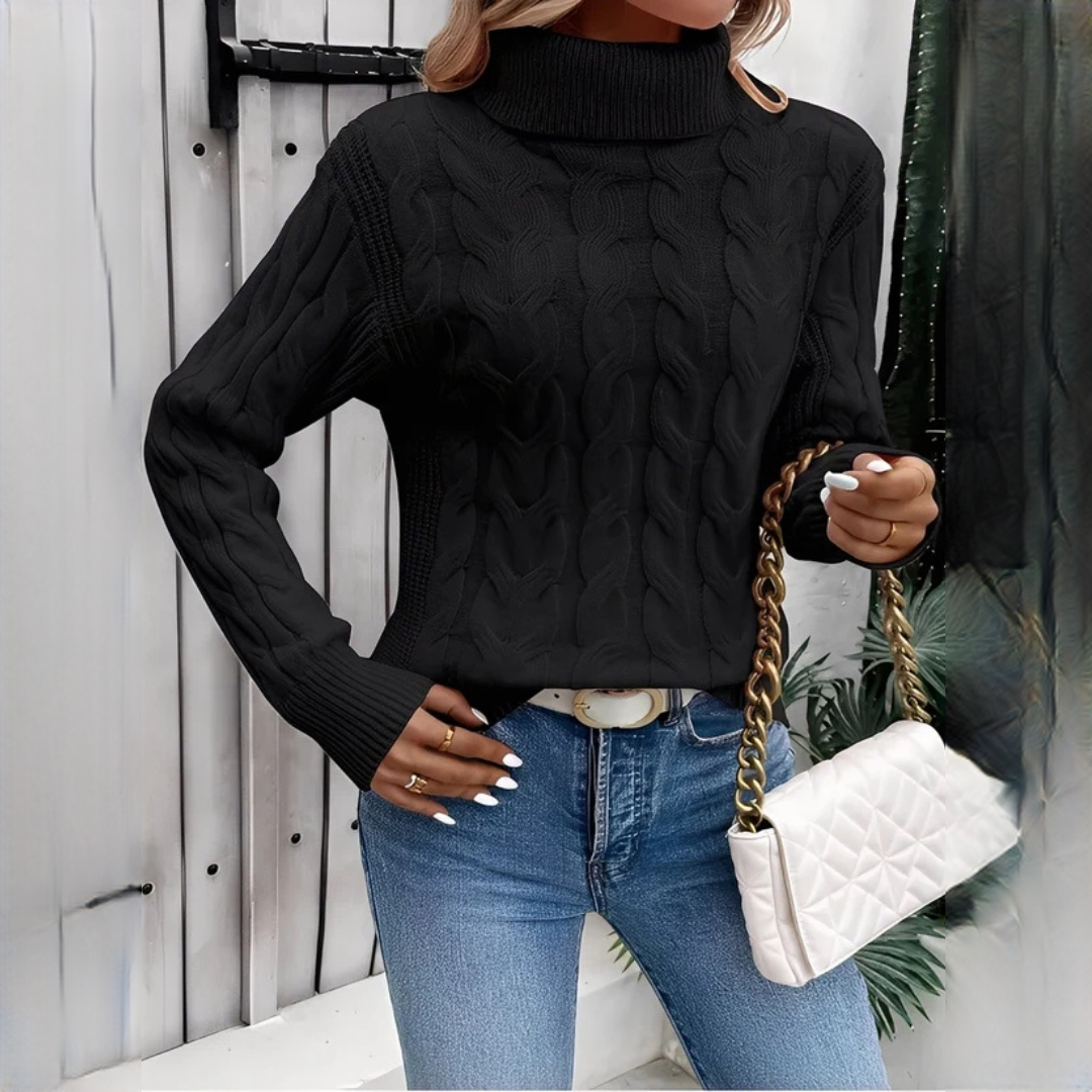 Amélie - Bequemer Rollkragenpullover