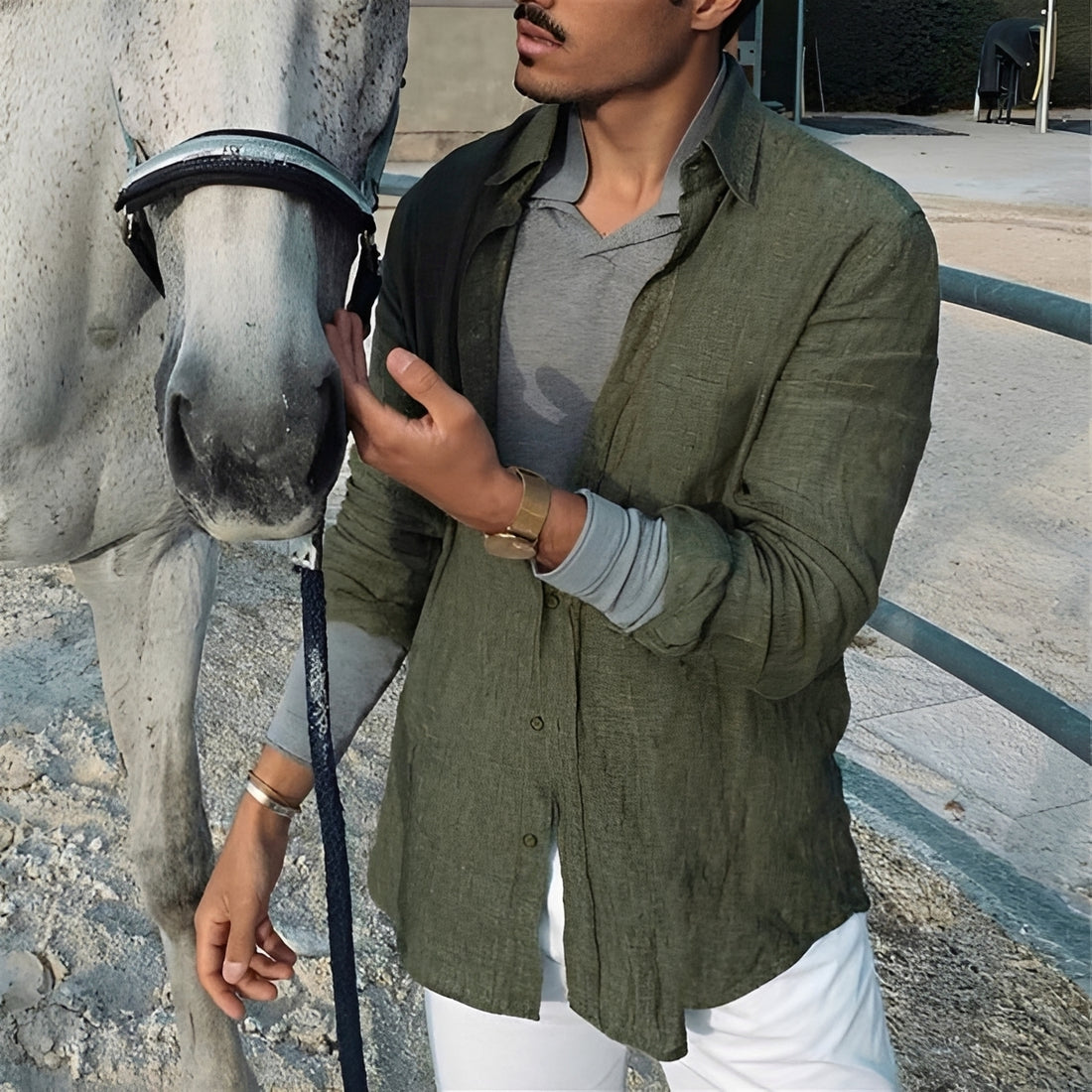 Harlo - Bequemes Langarmshirt