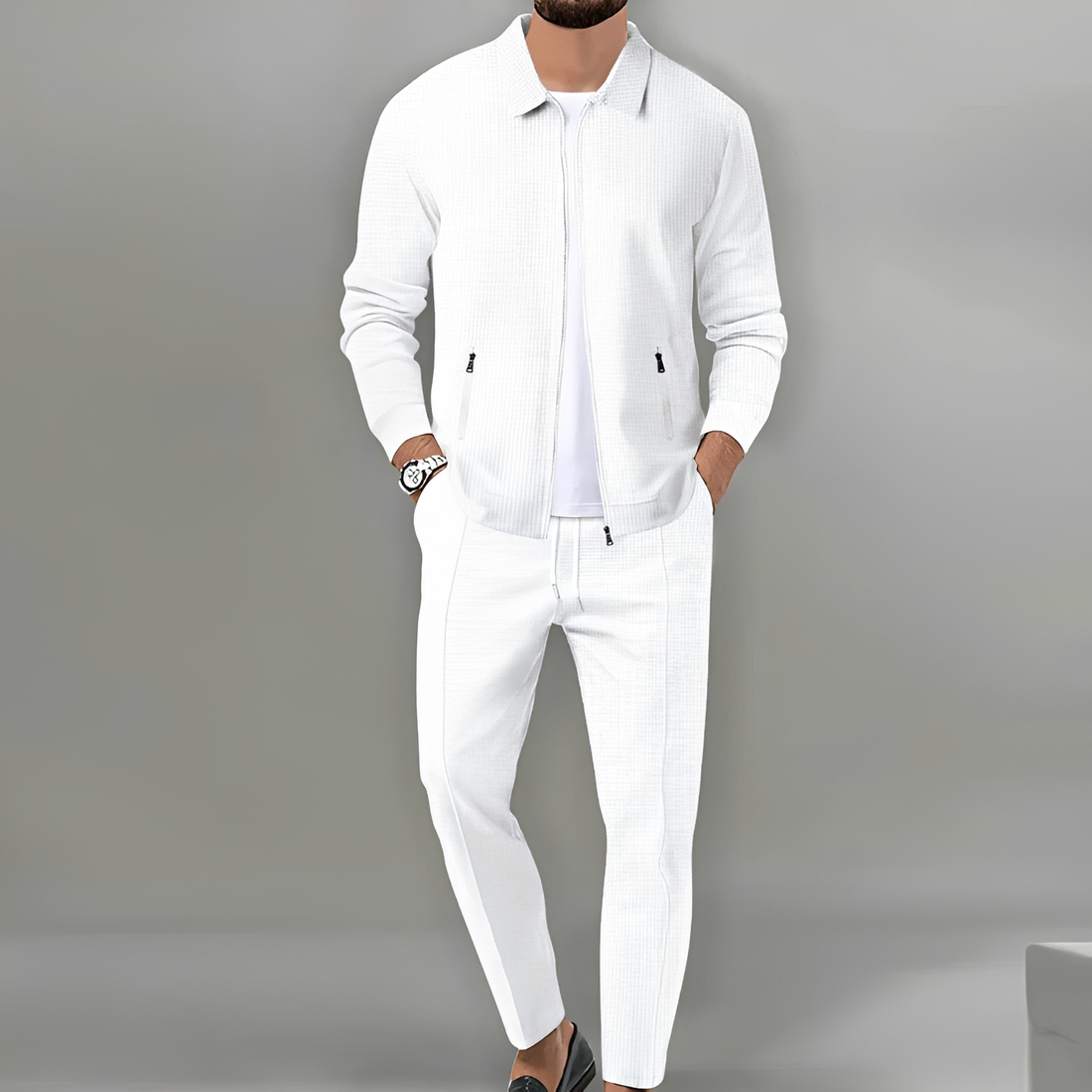 Alvin - Elegantes und gemütliches Hosen-Set