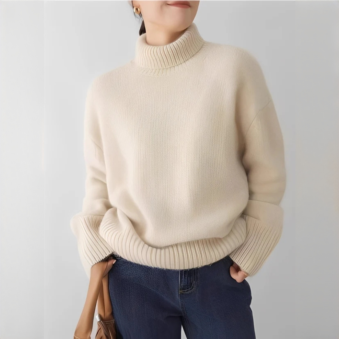 Adrienne - Stilvoller und warmer Rollkragenpullover