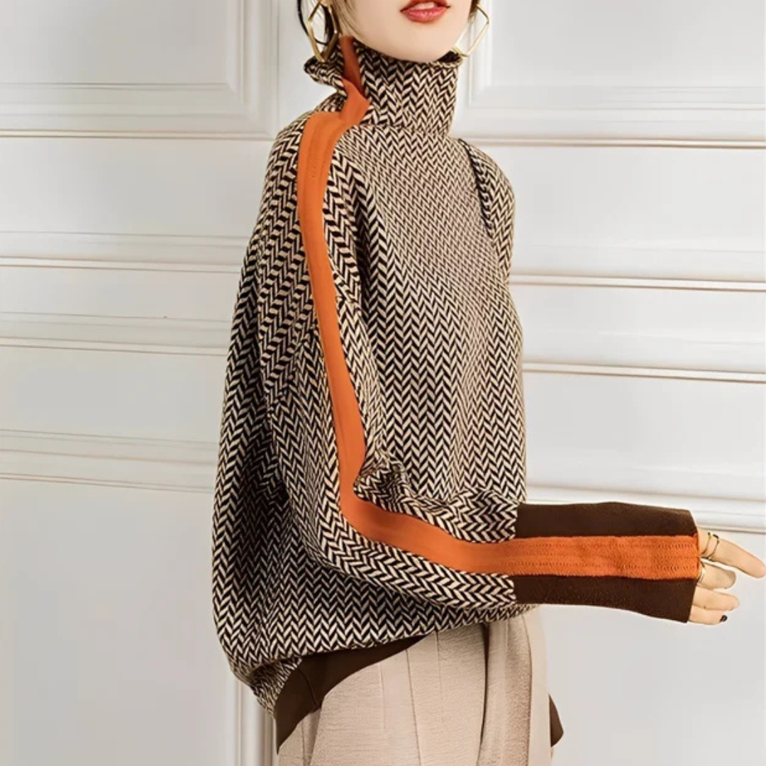 Anita - Eleganter und schicker Rollkragenpullover