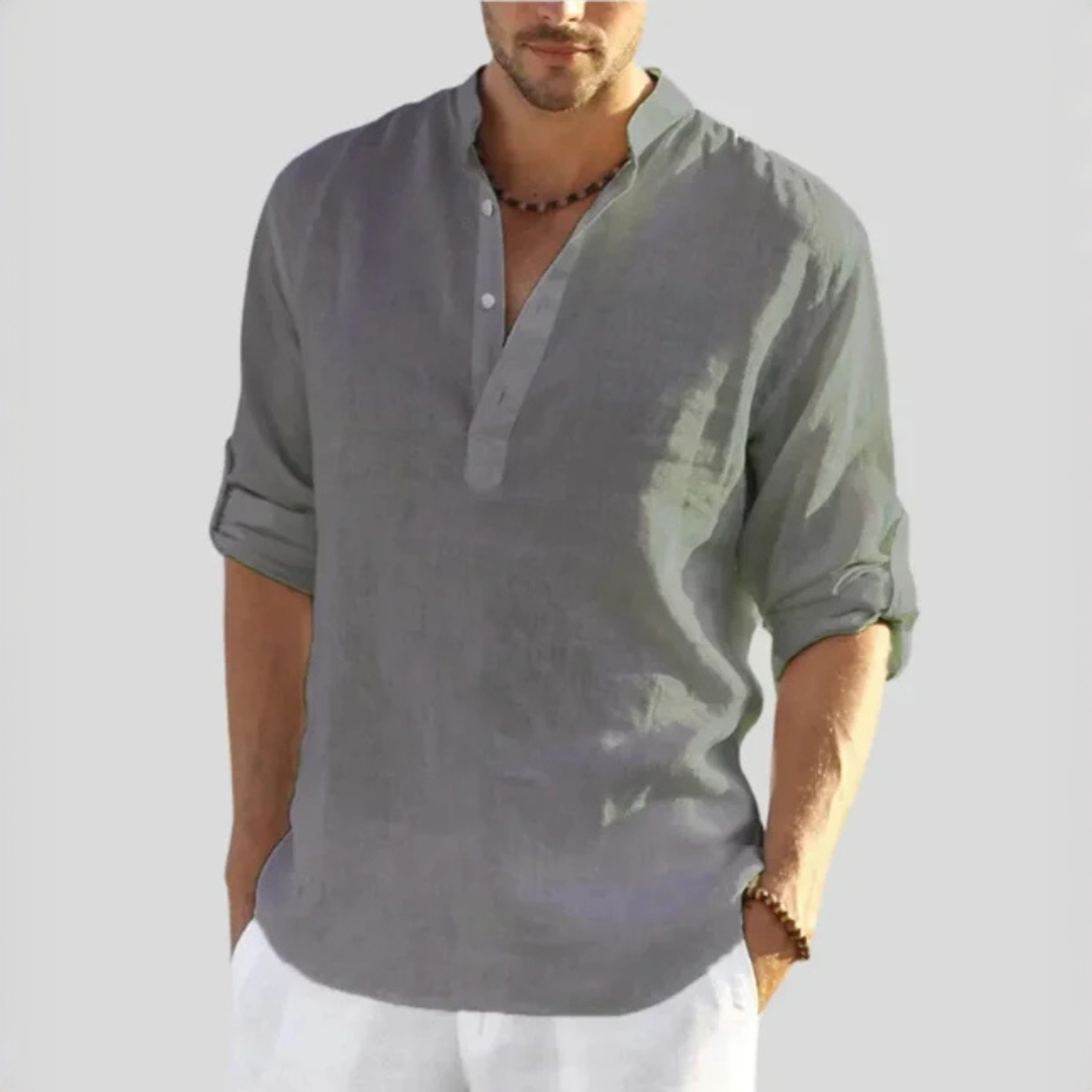 John - Lässiges V-Neck-Shirt