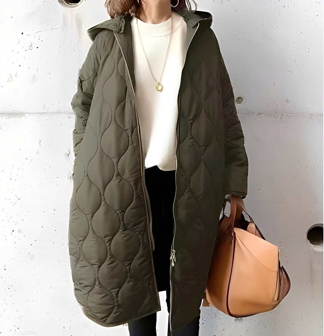 Krystine - Bequeme Jacke mit Kapuze