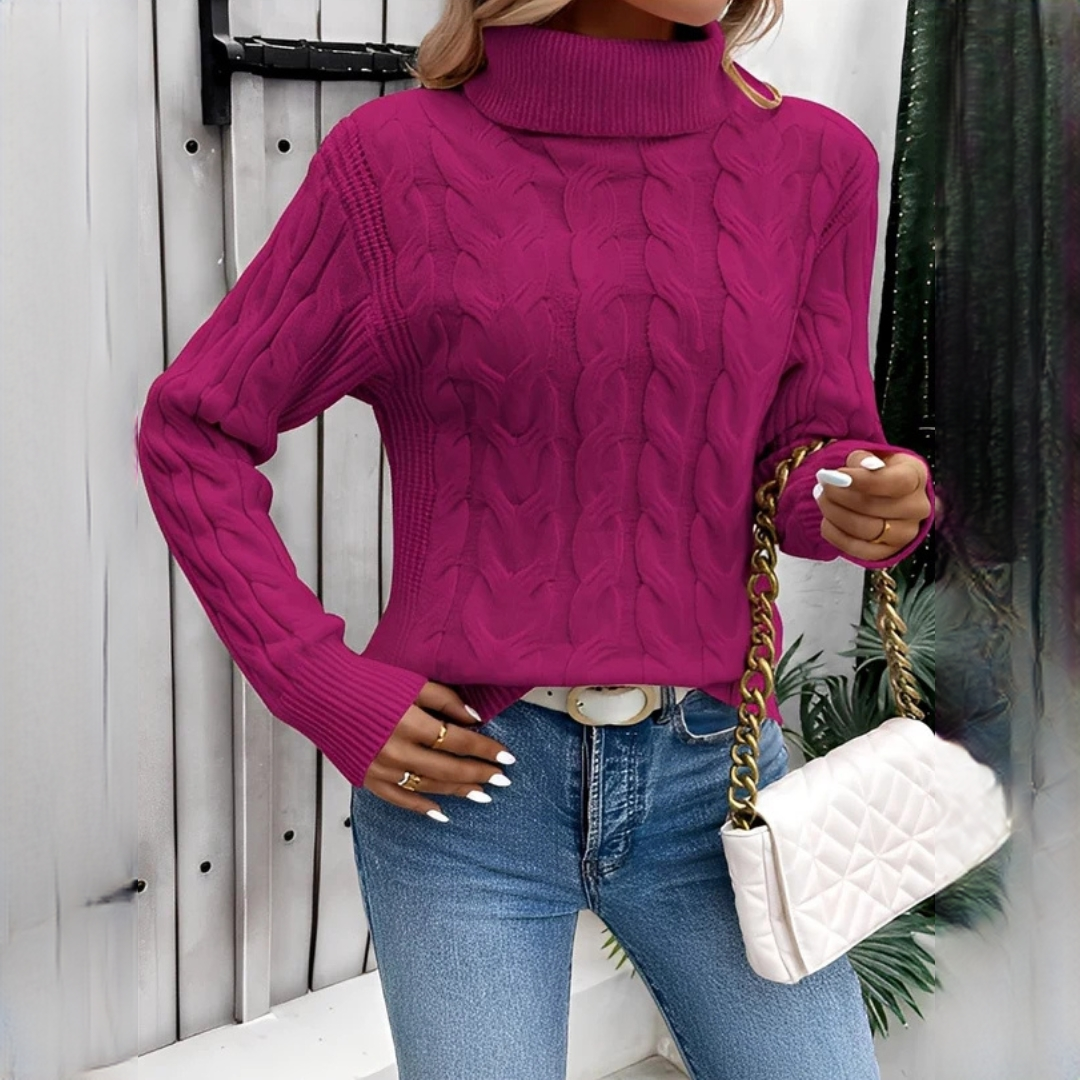 Amélie - Bequemer Rollkragenpullover