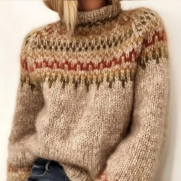 Oona - Eleganter und warmer Rollkragenpullover