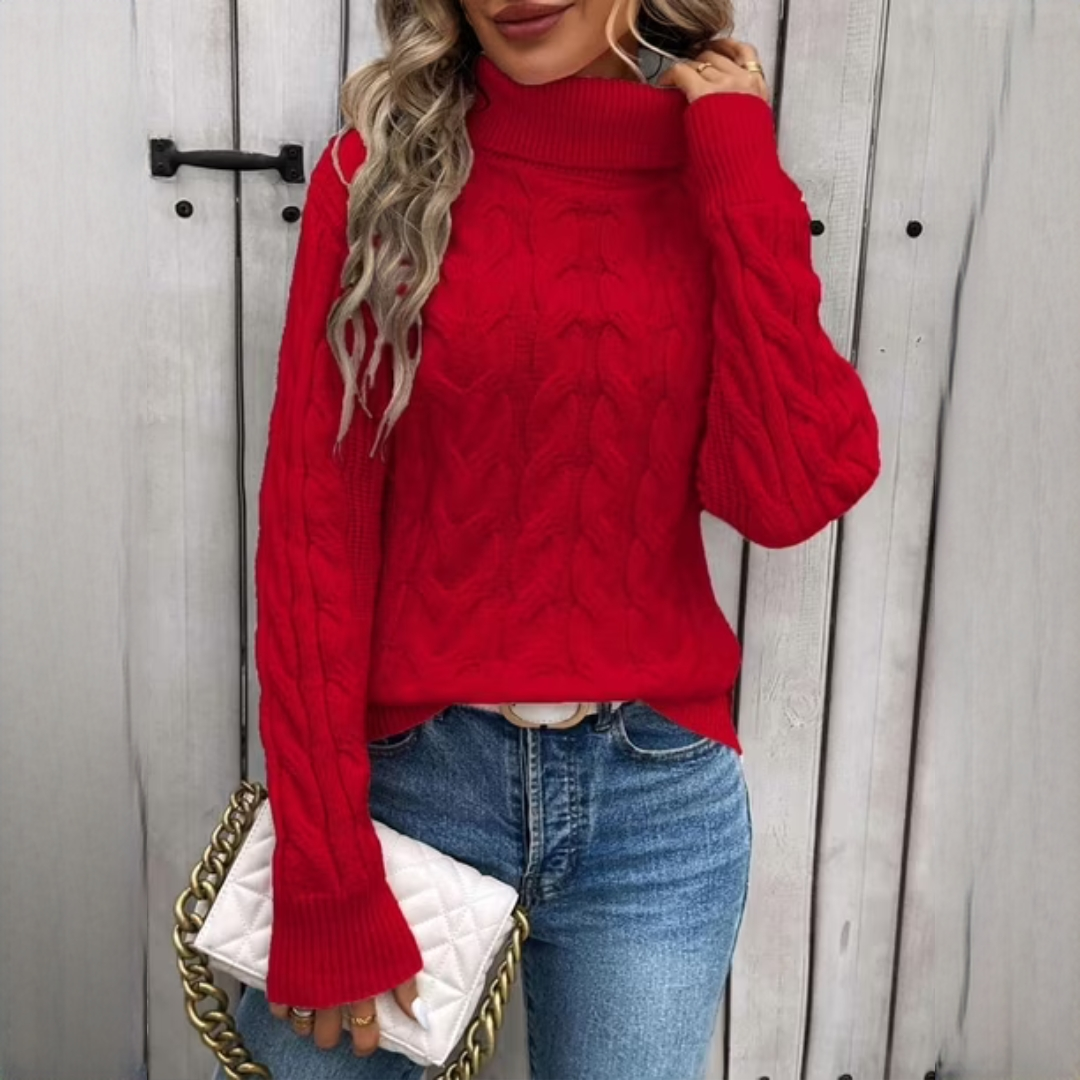 Amélie - Bequemer Rollkragenpullover