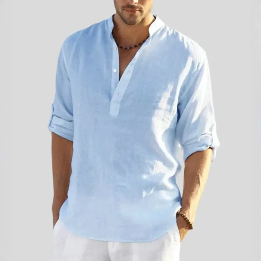 John - Lässiges V-Neck-Shirt
